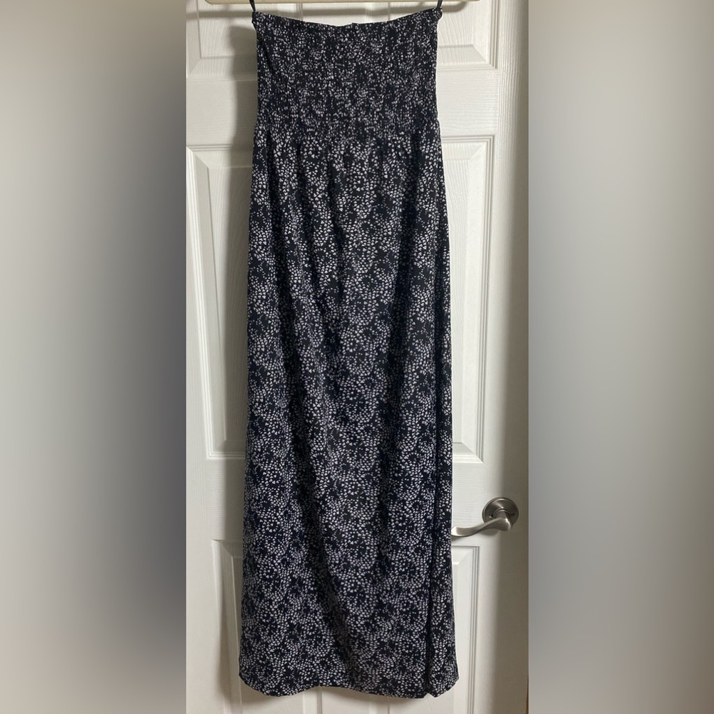 Aqua Strapless Dress